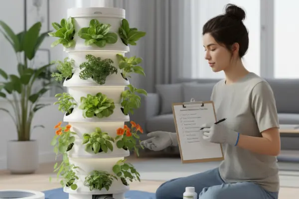 Seasonal Maintenance Checklist for Vertical Growing Systems