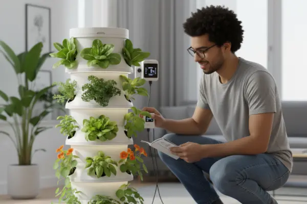 Automating Your Vertical Garden: Timers, Pumps & Controllers